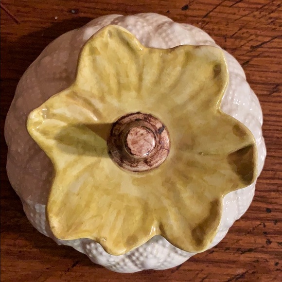 Fruit themed sugar bowl with lid and spoon - Picture 6 of 11